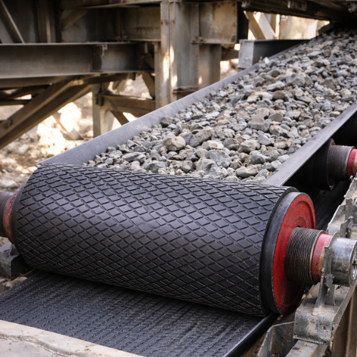 Diamond Pulley Lagging